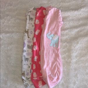 CARTERS Microfleece Sleep Bag 0-9 months